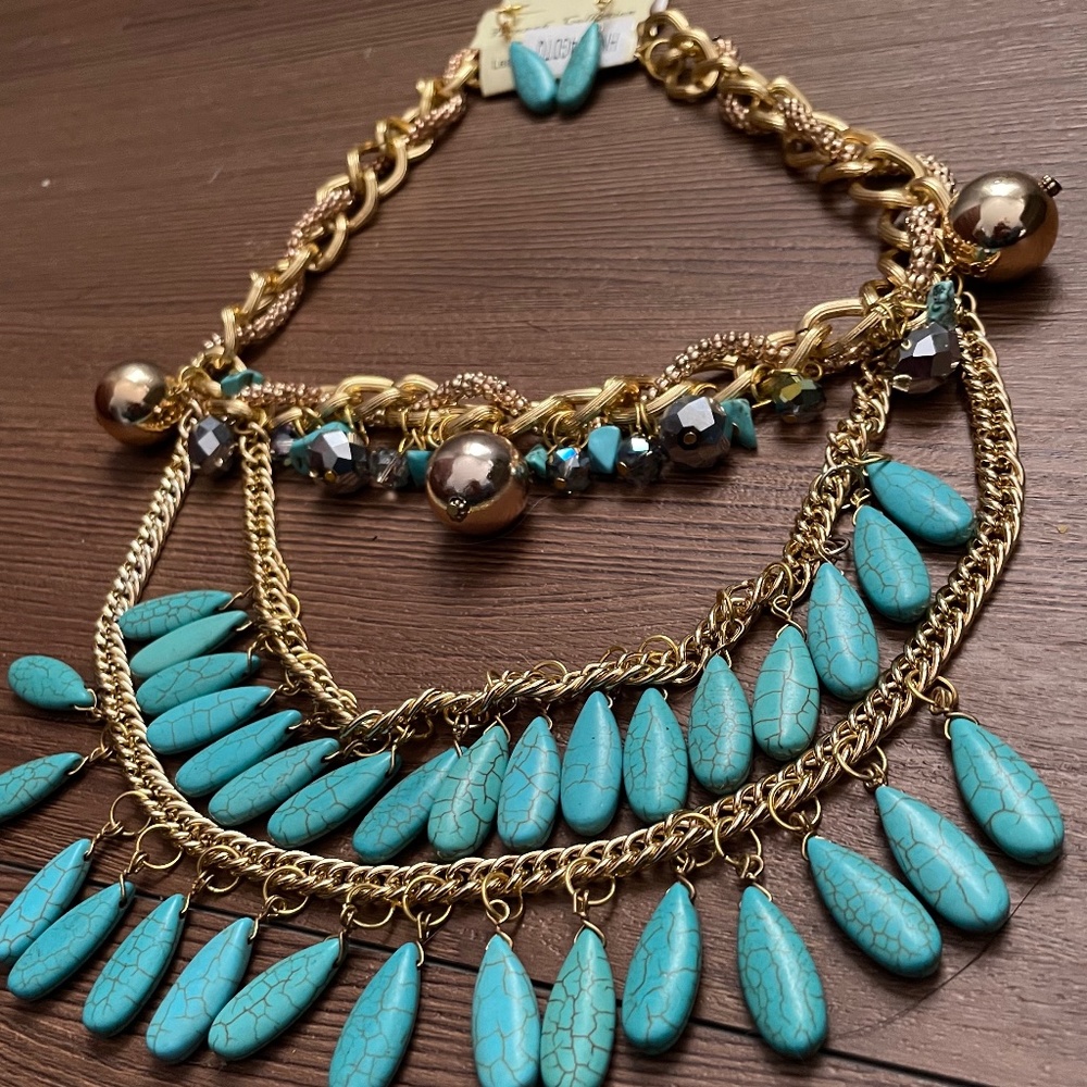 Hannah Necklace and Earrings